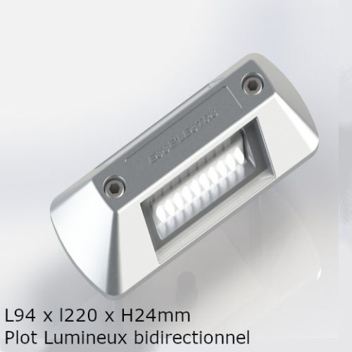 road stud light beacon recessed LED Parking