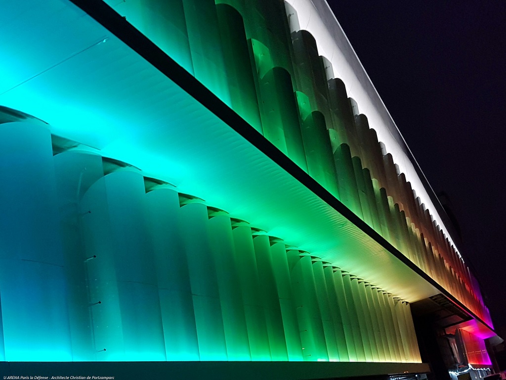 Eccelectro LED Luminaire The arena Paris