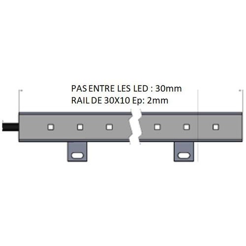 Eccelectro schéma Réglette LUMI'RAMP RVB