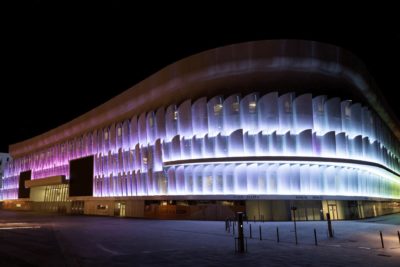 Eccelectro U arena de Paris Éclairage LED