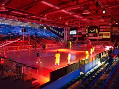 Éclairage LED Stade de Sport Tubulaires RVB