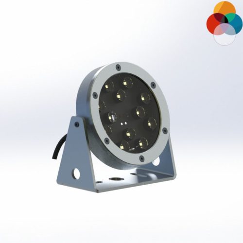 Spot Architectural LED RGBW Mise en lumière