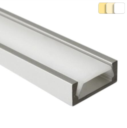 Réglette à détection LED Colours Upha argent 6W 30 cm IP20